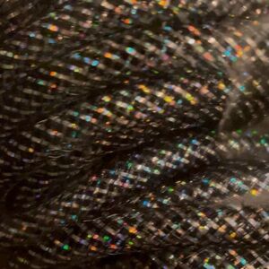 Midnight Prism Laser Foil Tubing, 8mm x 30’ Rare Color